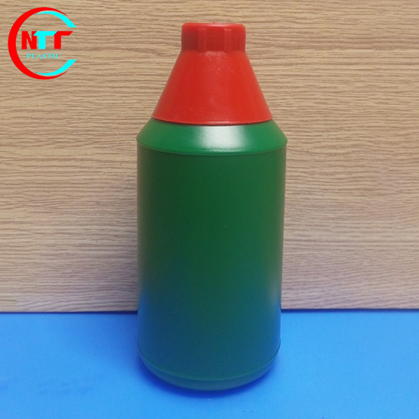 Chai HDPE 1 lít nắp chụp